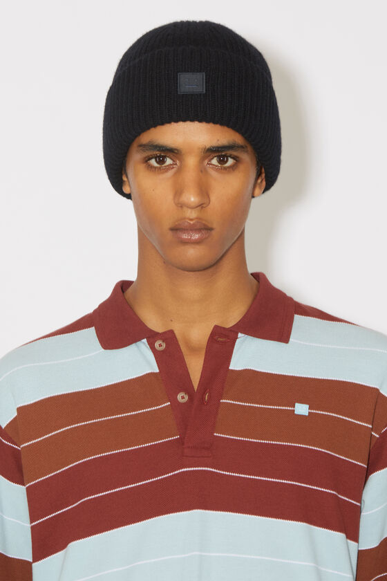 (image for) Practical Small face logo beanie